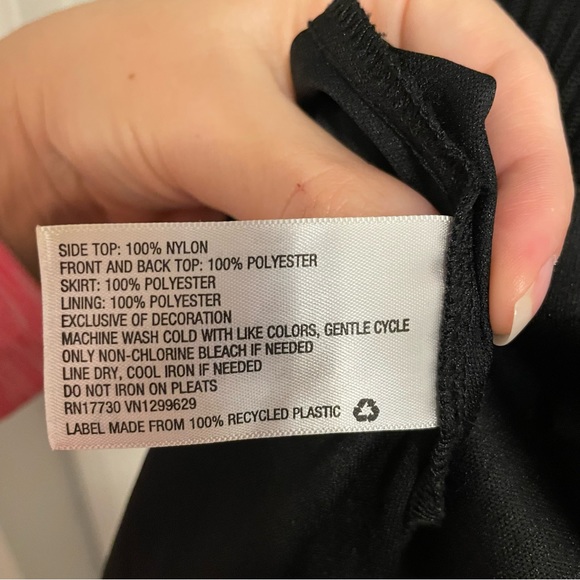 *DONATED* Target Xhilaration Women's Black Lace Dress - Picture 5 of 9